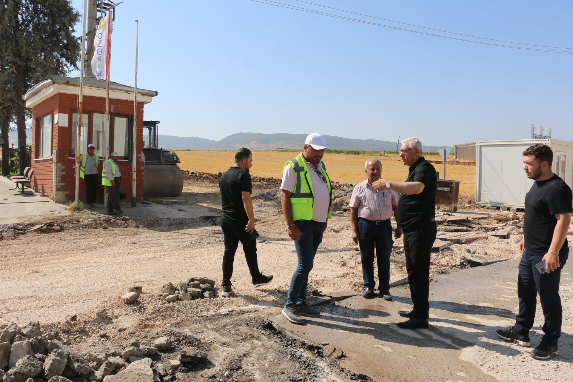 Sıcak Asfalt Çalışmalarına Başladık