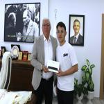 Pazarcık LGS Sınavında Derece Yapan Öğrencilerimizi Belediyemizde Ağırladık.